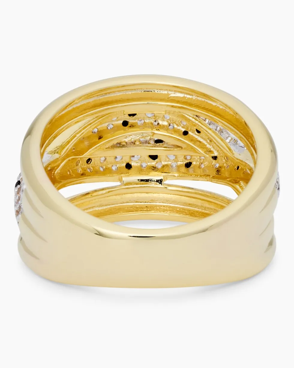 Ring mit Zirkonia