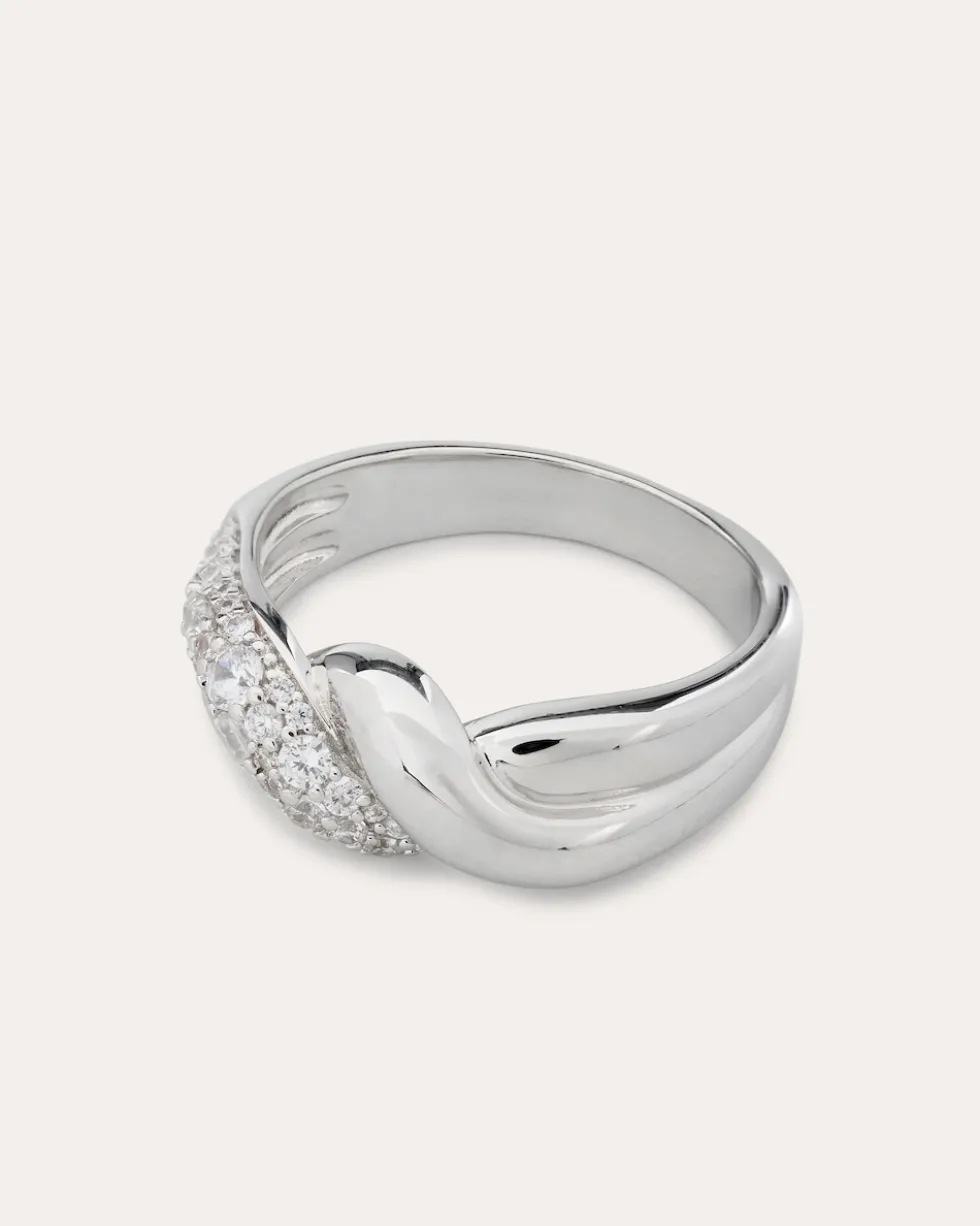 Ring mit Zirkonia