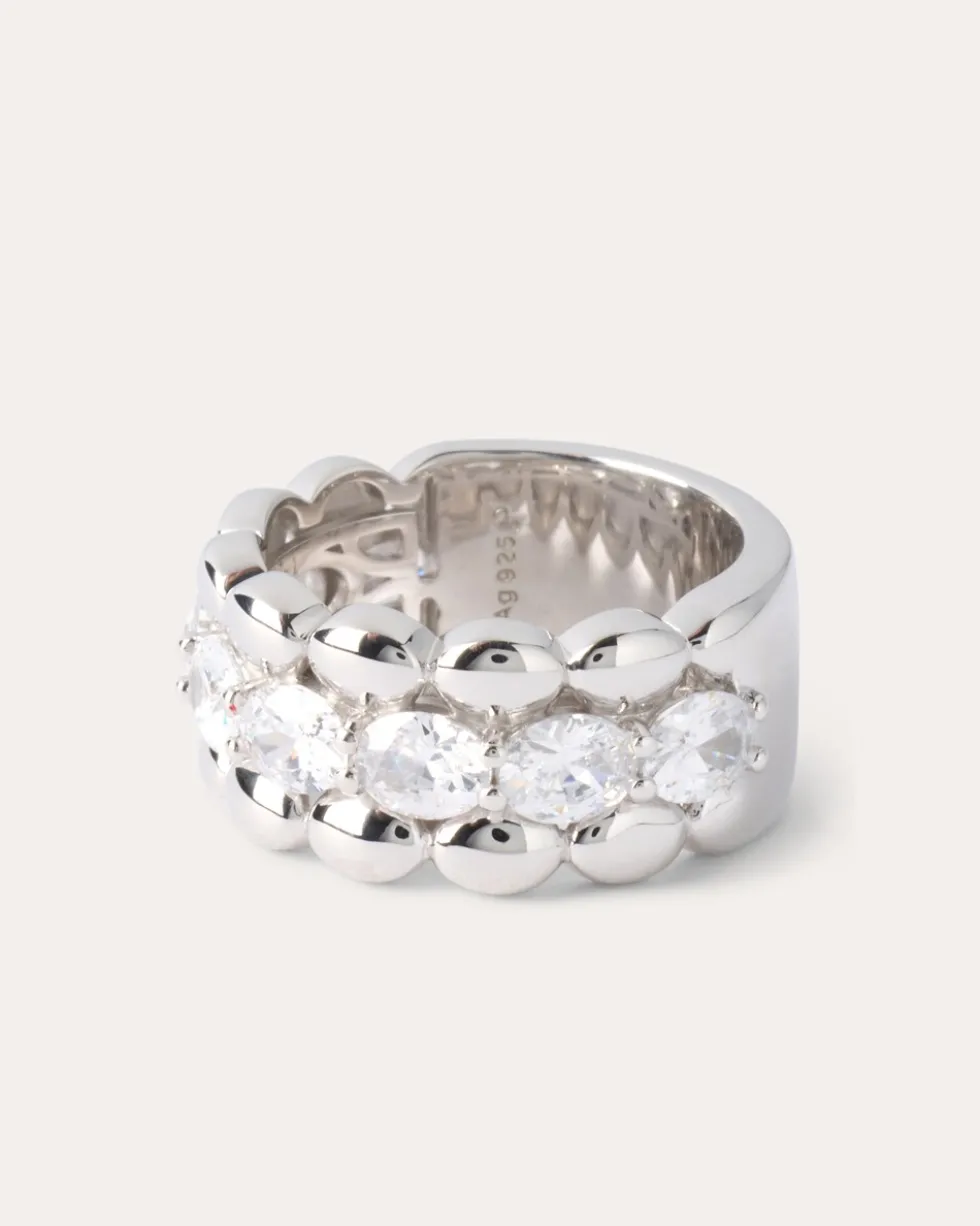 Ring mit Zirkonia