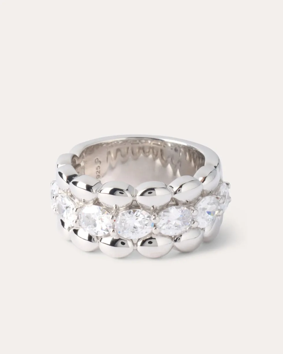 Ring mit Zirkonia