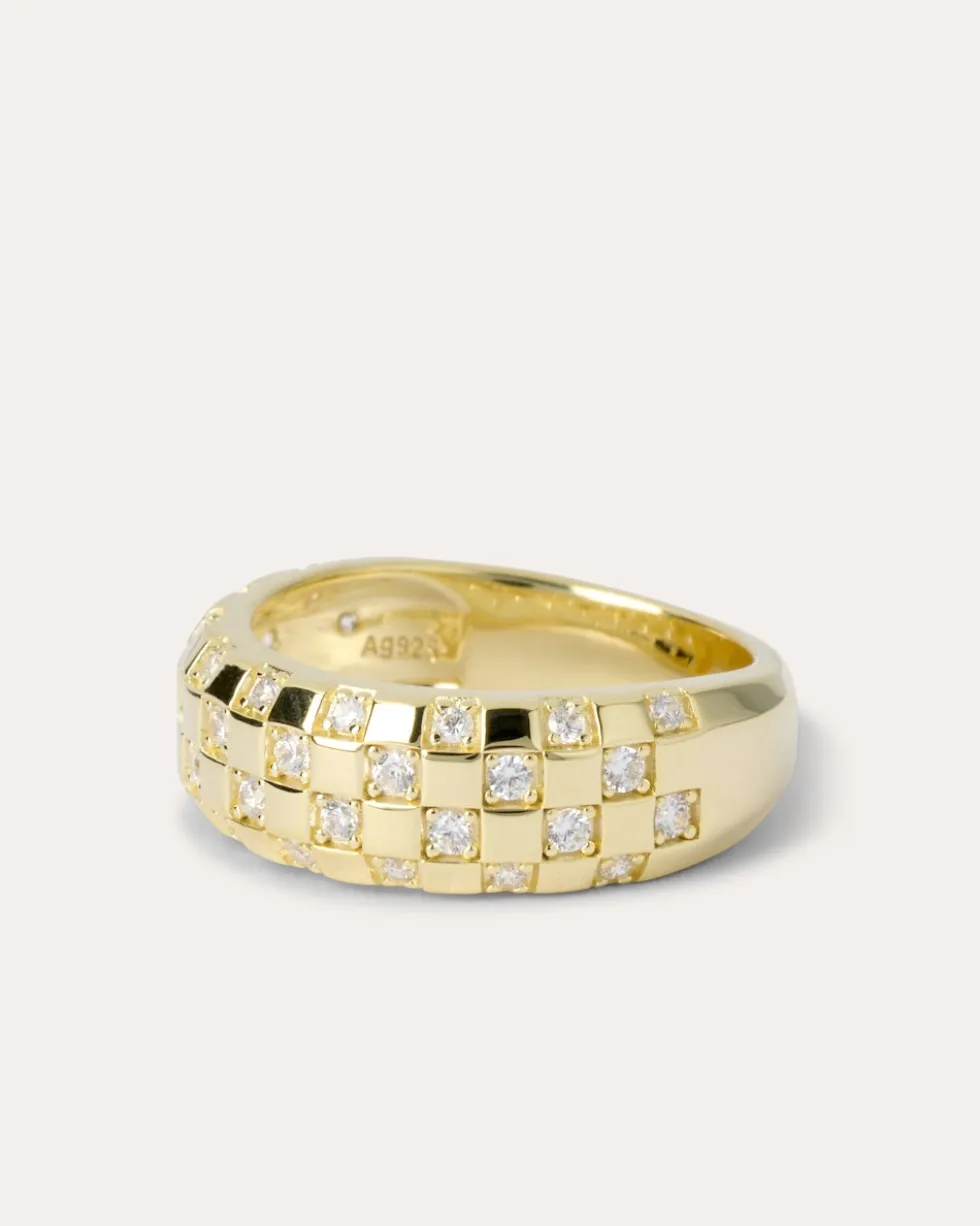 Ring mit Zirkonia