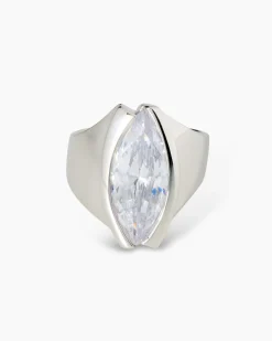 Ring mit Zirkonia