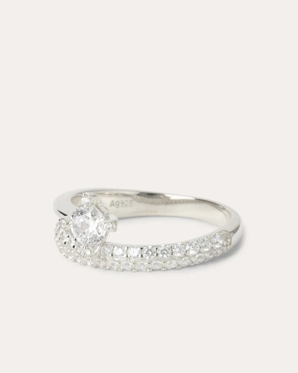 Ring mit Zirkonia