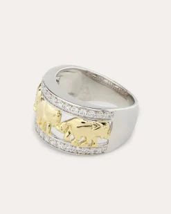 Ring mit Zirkonia