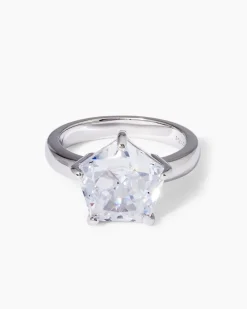 Ring mit Zirkonia