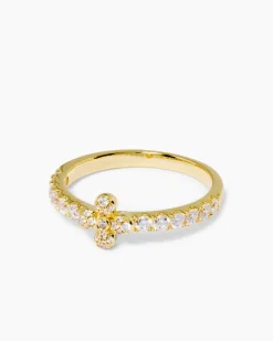 Ring mit Zirkonia