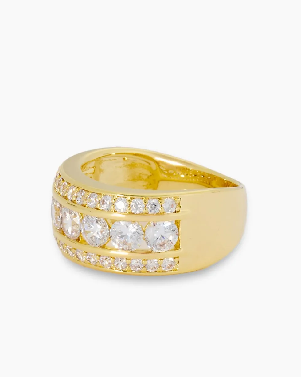 Ring mit Zirkonia