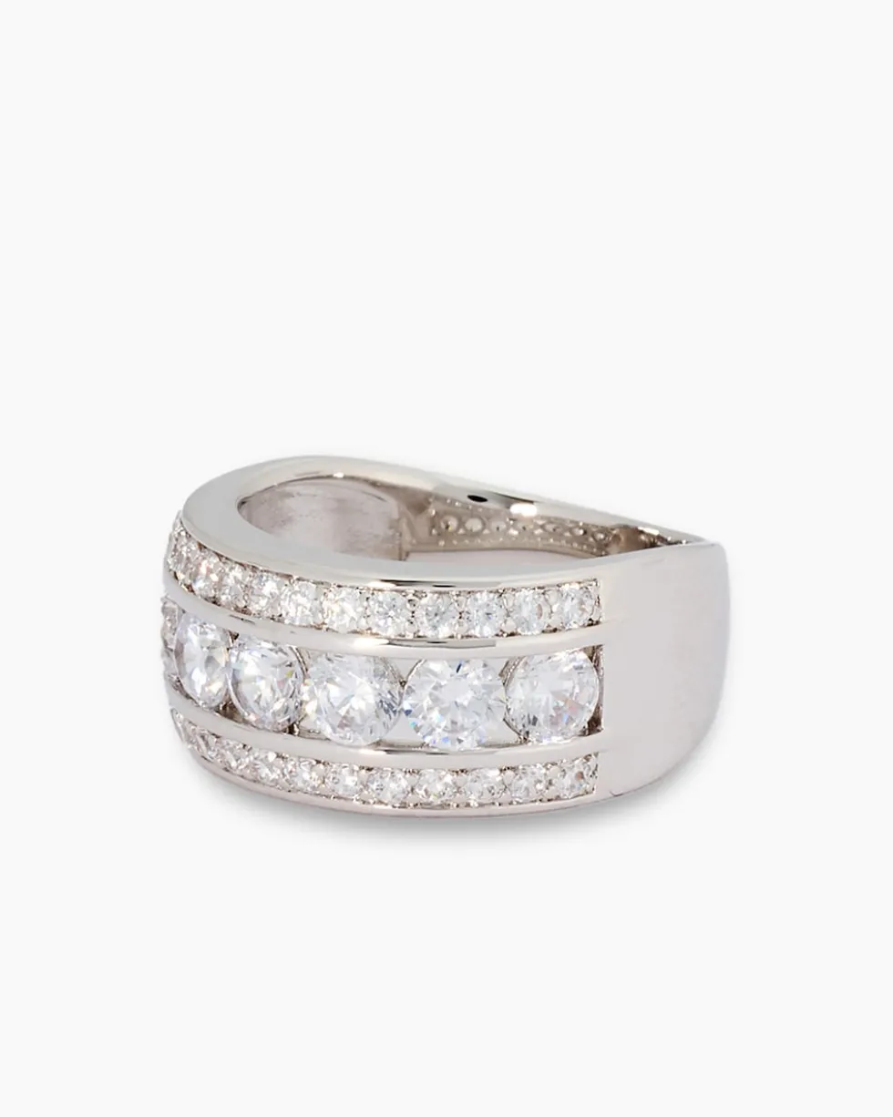 Ring mit Zirkonia