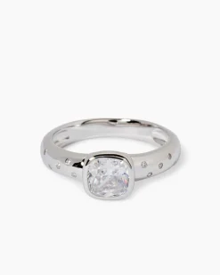 Ring mit Zirkonia