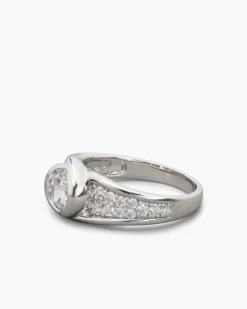 Ring mit Zirkonia