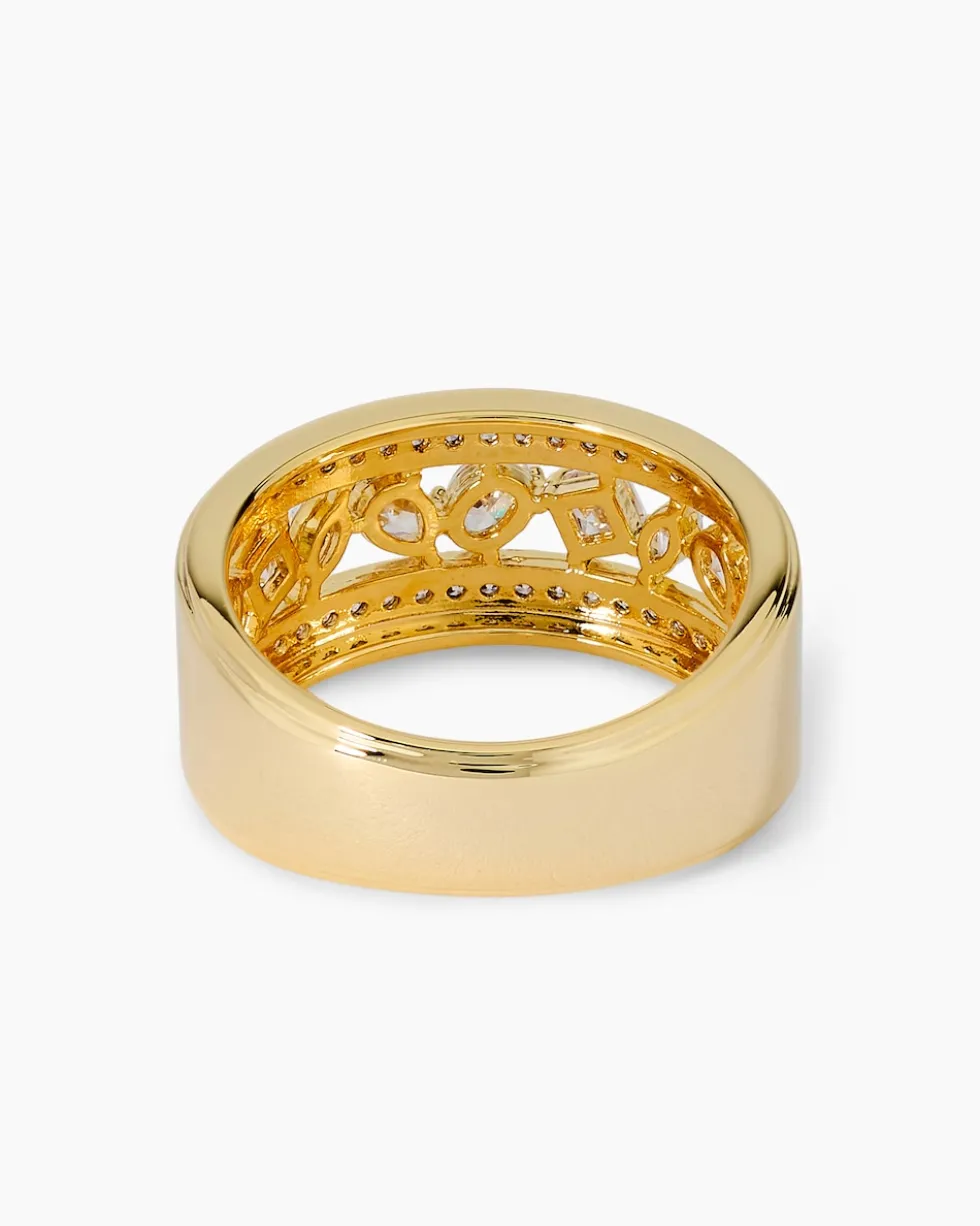 Ring mit Zirkonia