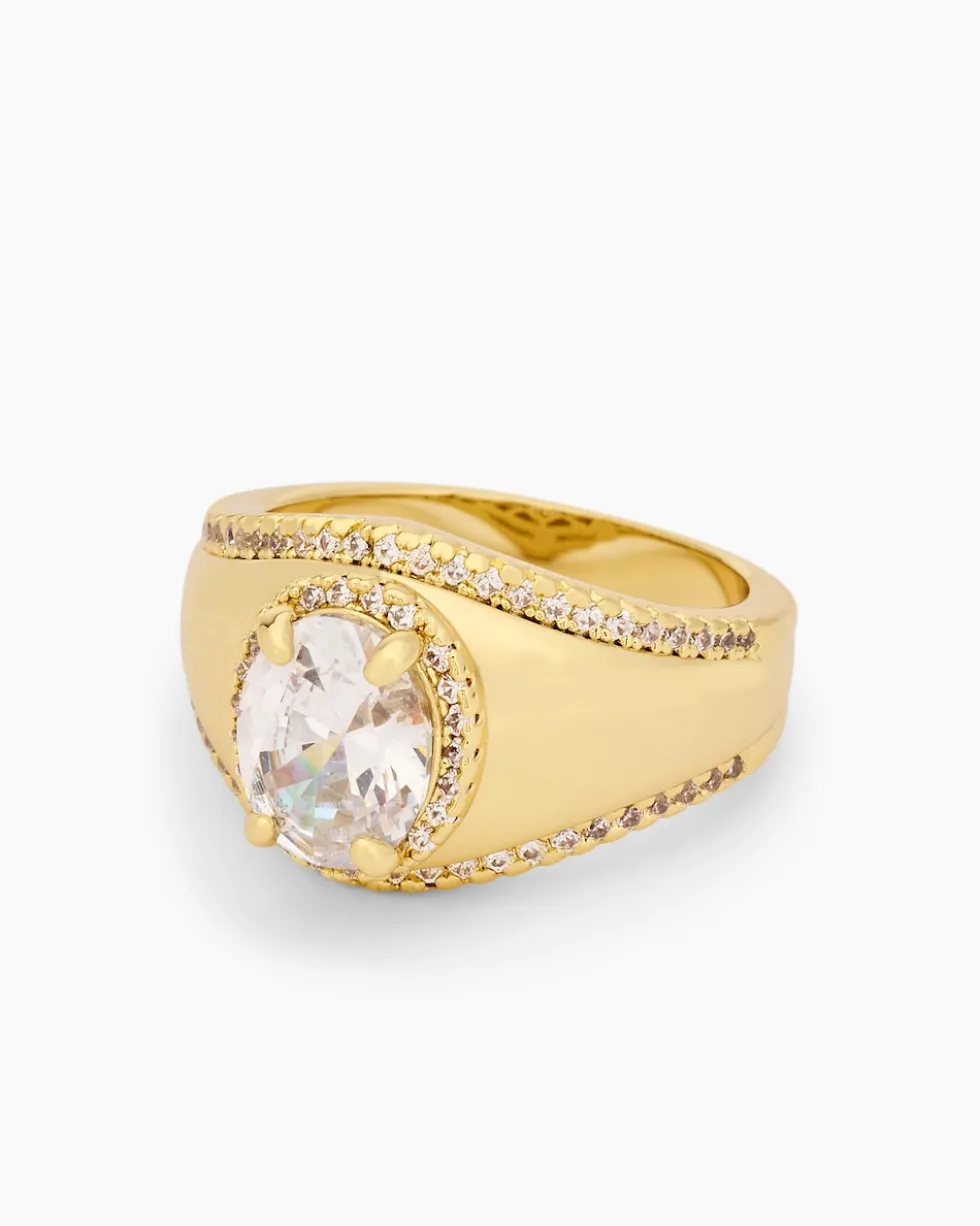 Ring mit Zirkonia