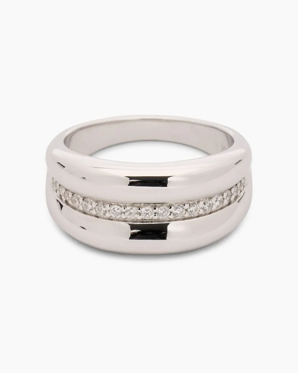 Ring mit Zirkonia