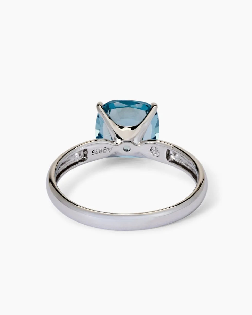 Ring mit Zirkonia oder Spinell