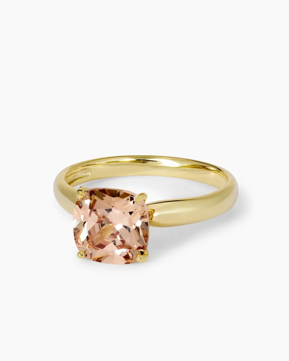Ring mit Zirkonia oder Spinell