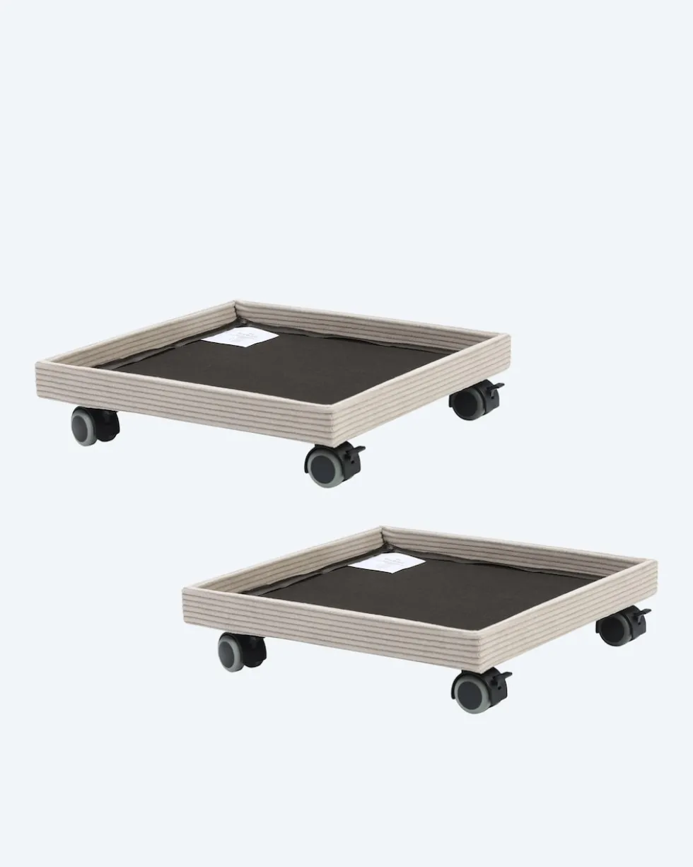 Rolluntersatz für Sitzhocker, 2tlg.