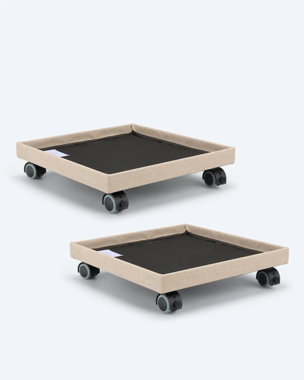 Rolluntersatz für Sitzhocker, 2tlg.