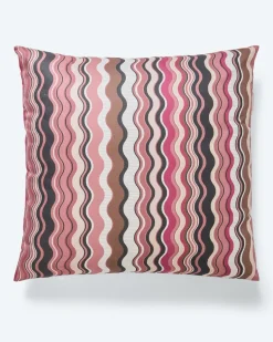 Satin-Kissen "Chevron"