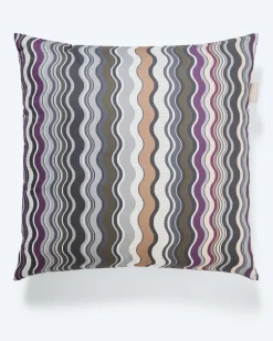Satin-Kissen "Chevron"