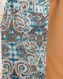 Satin-Top mit Spitze