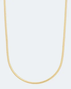 Schlangenkette mit Brillant 0,02 ct