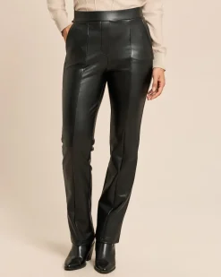 Schlupfhose aus Lederimitat