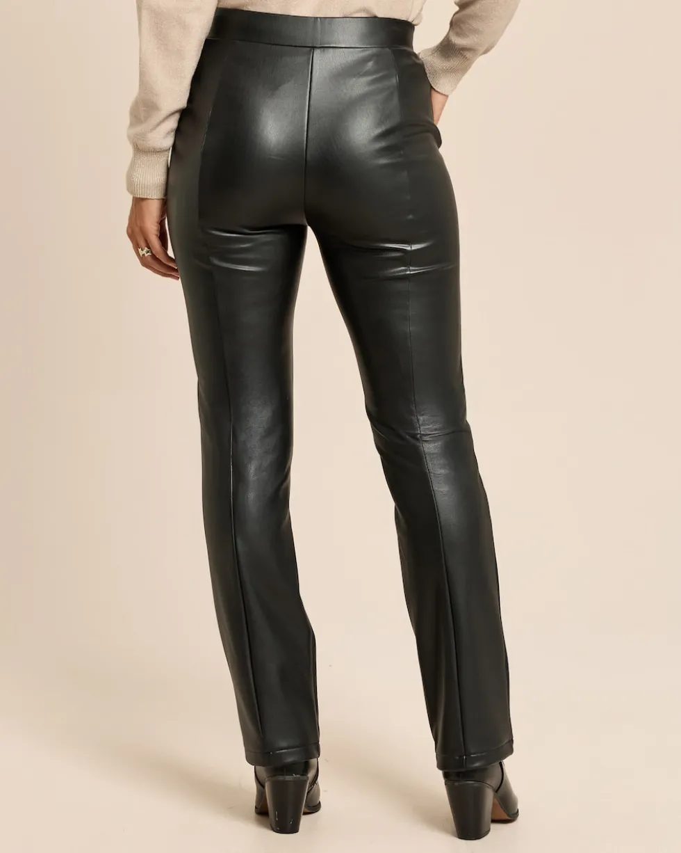 Schlupfhose aus Lederimitat