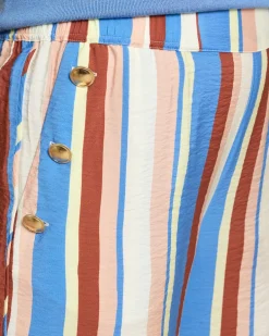Schlupfhose mit Streifen