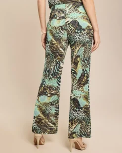 Schlupfhose mit Struktur