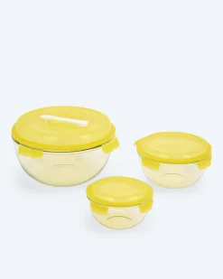 Schüssel-Set mit Griff, 3tlg.