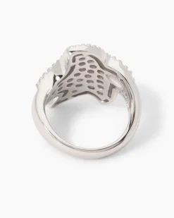 Seestern-Ring mit Zirkonia