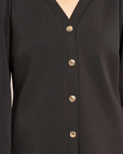 Seidentraum Cardigan mit Knöpfen