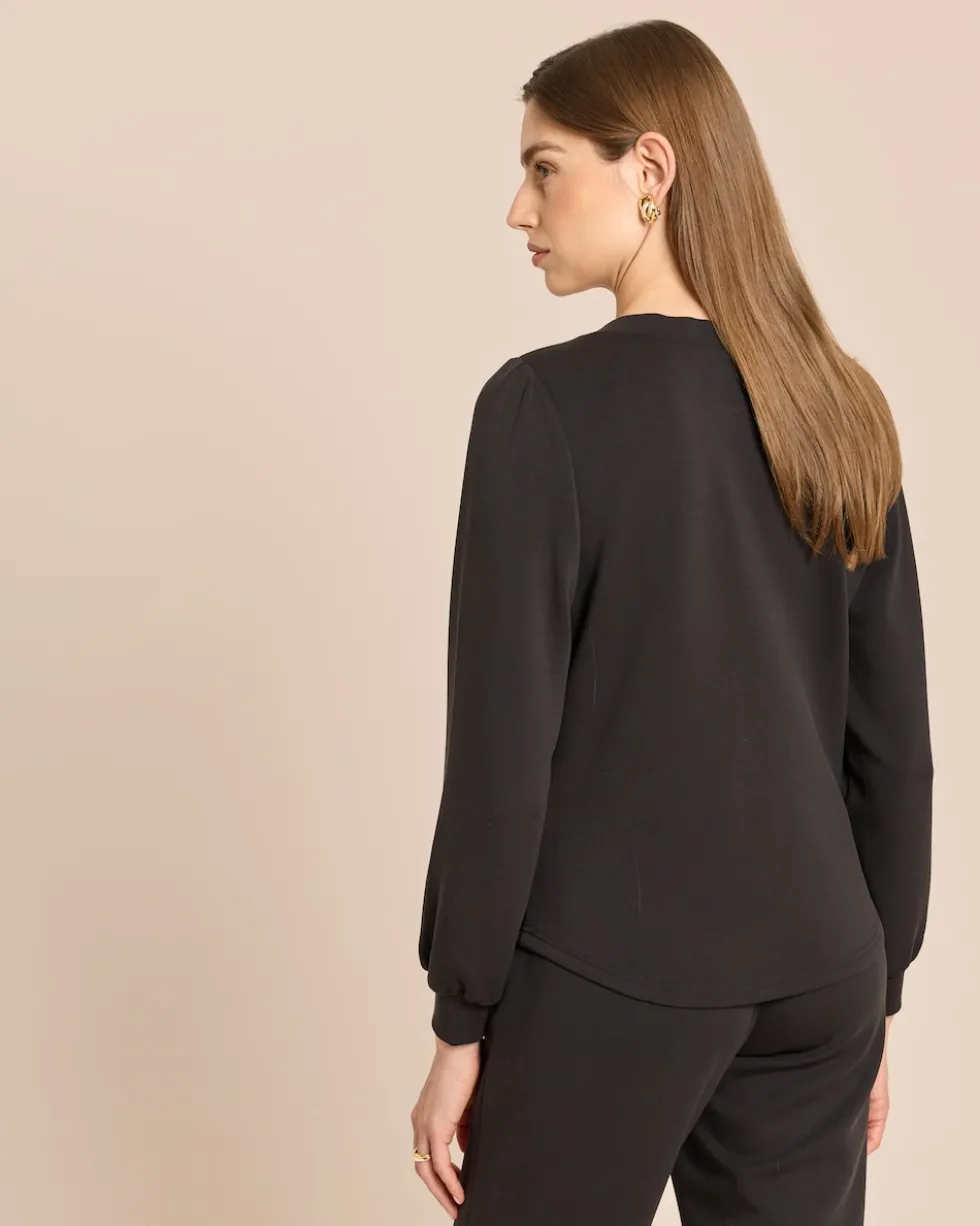 Seidentraum Cardigan mit Knöpfen