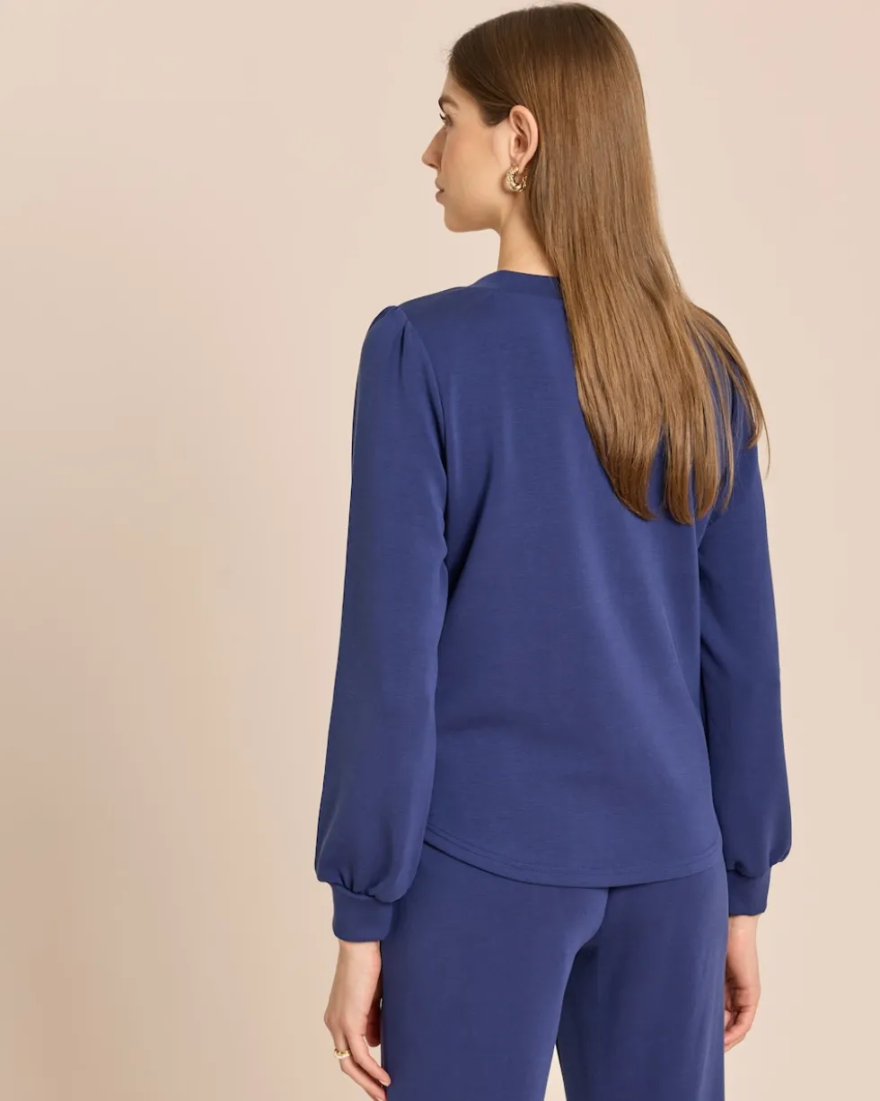 Seidentraum Cardigan mit Knöpfen