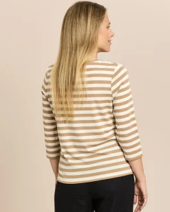 Shirt gestreift mit Lyocell