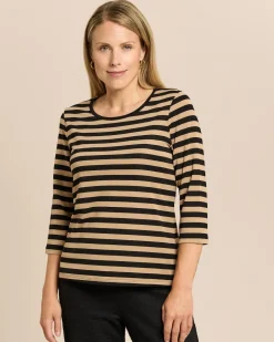 Shirt gestreift mit Lyocell