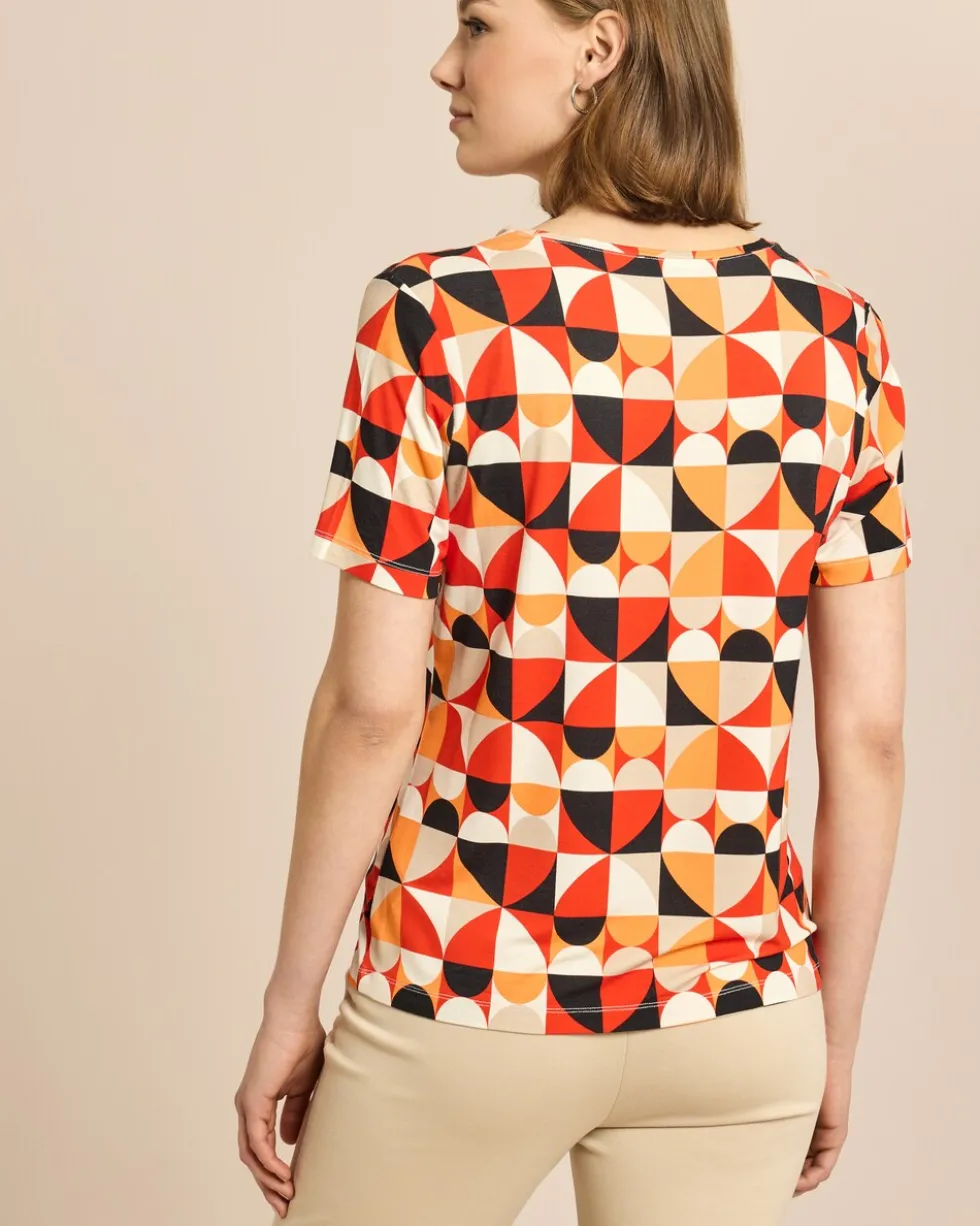 Shirt Herzen Druck