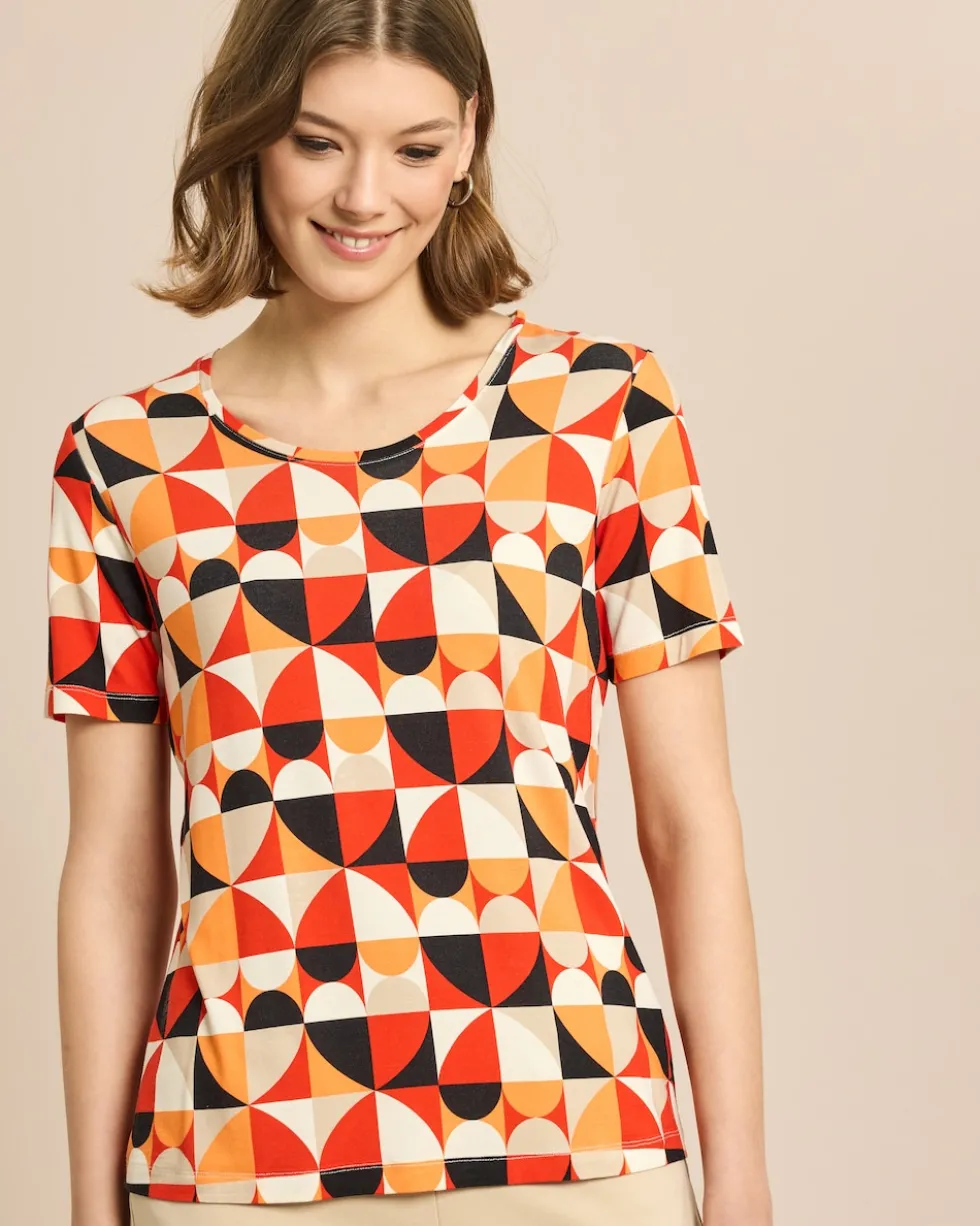 Shirt Herzen Druck