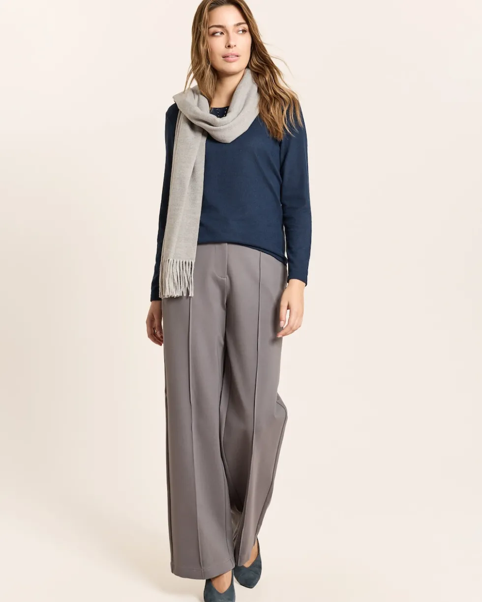 Shirt in Strickoptik