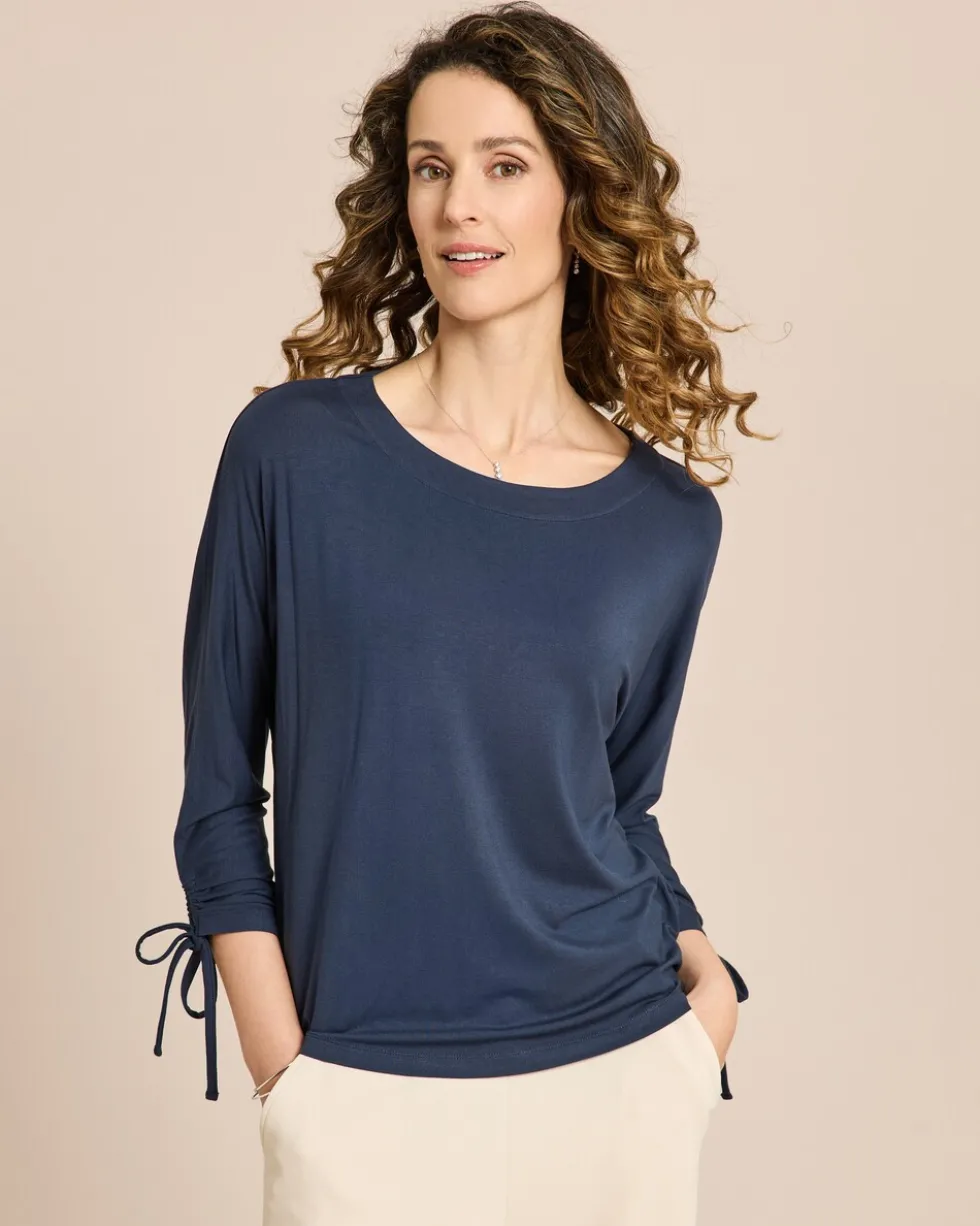 Shirt mit angeschnittenem Arm
