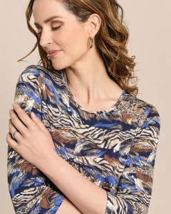 Shirt mit Animal-Druck