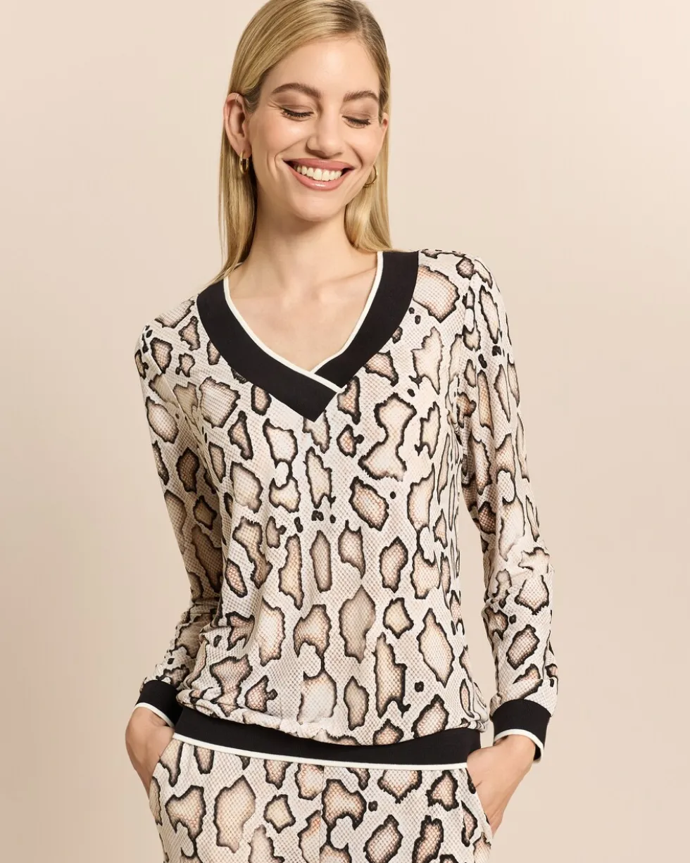 Shirt mit Animal Print