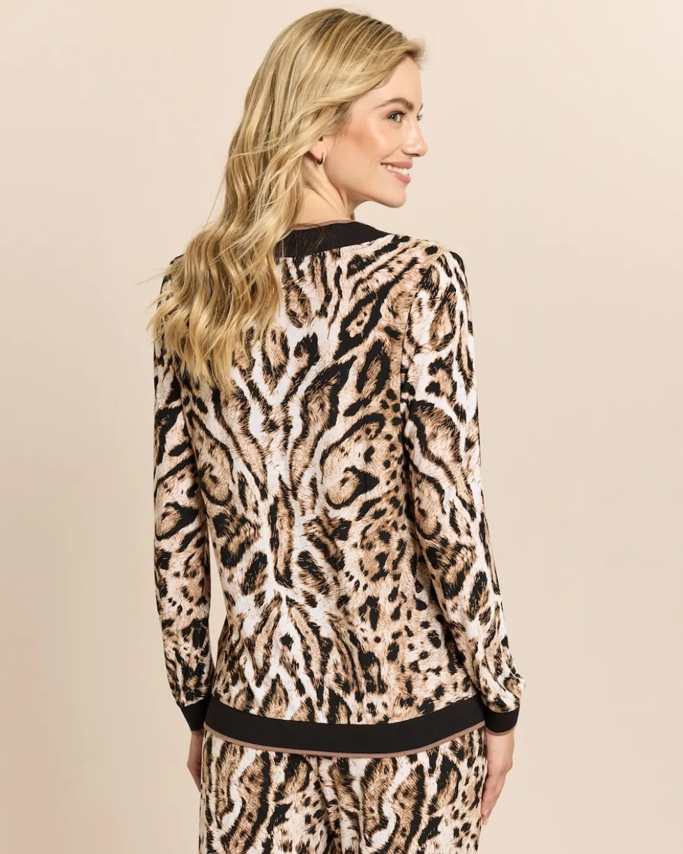 Shirt mit Animal Print
