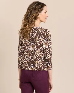 Shirt mit Aquarell-Druck