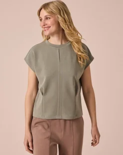 Shirt mit Ausschnitt-Detail