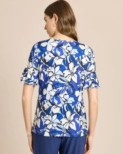 Shirt mit Blumendruck