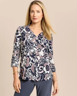 Shirt mit Blumendruck