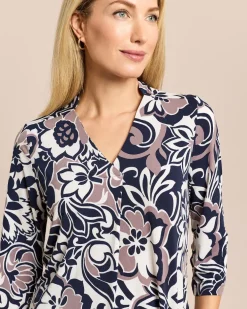 Shirt mit Blumendruck