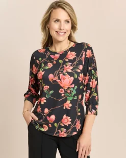 Shirt mit Blumendruck