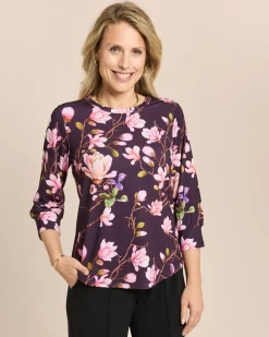 Shirt mit Blumendruck